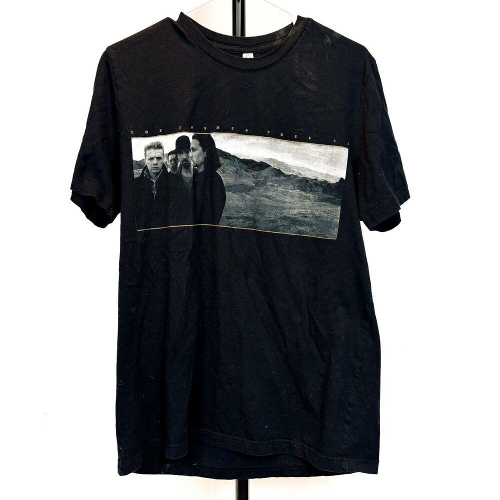 U2 The Joshua Tree Soldier Field 2017 Concert Tour Shirt Large Bono Rare